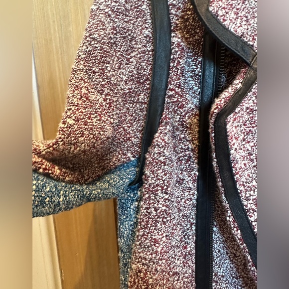 Rag & Bone “Hart” Tweed Multi-Colored Moto Jacket - Picture 10 of 13